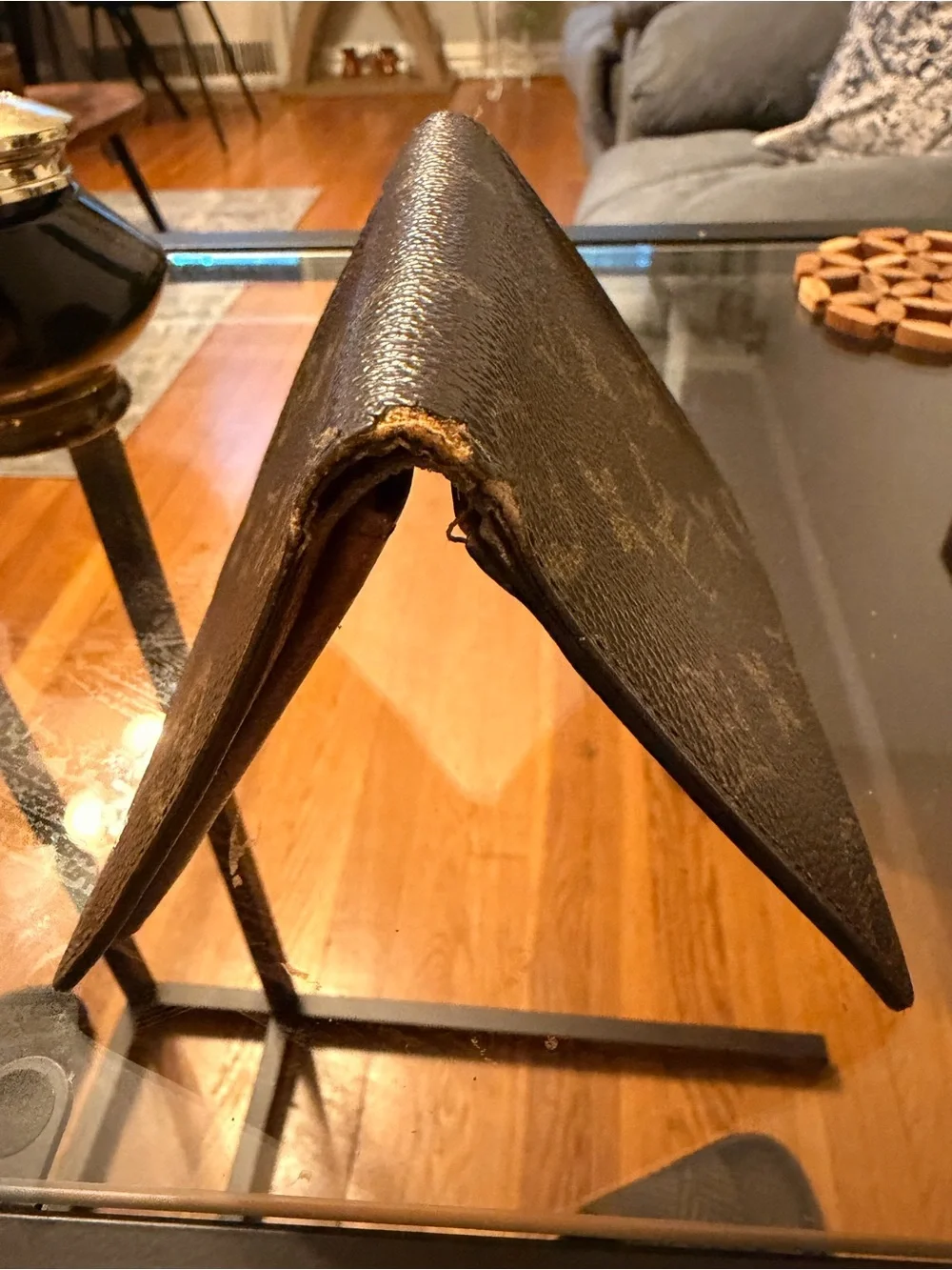 Louis Vuitton Brown Monogram Canvas Card Case